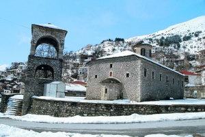 Αρχιτεκτονική, ναοί και το μοναστήρι του Γαρδικίου