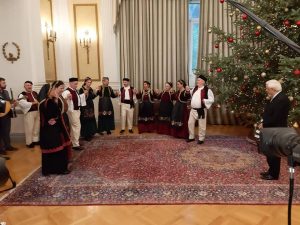 Πρωτοχρονιάτικα κάλαντα στο Προεδρικό Μέγαρο 2019